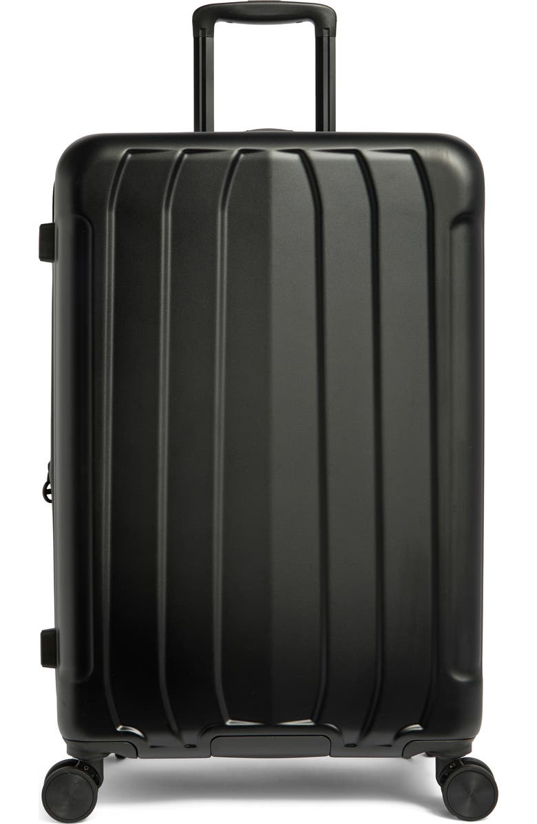 CALPAK Moon 24-Inch Hardside Spinner Luggage, Main, color, Black