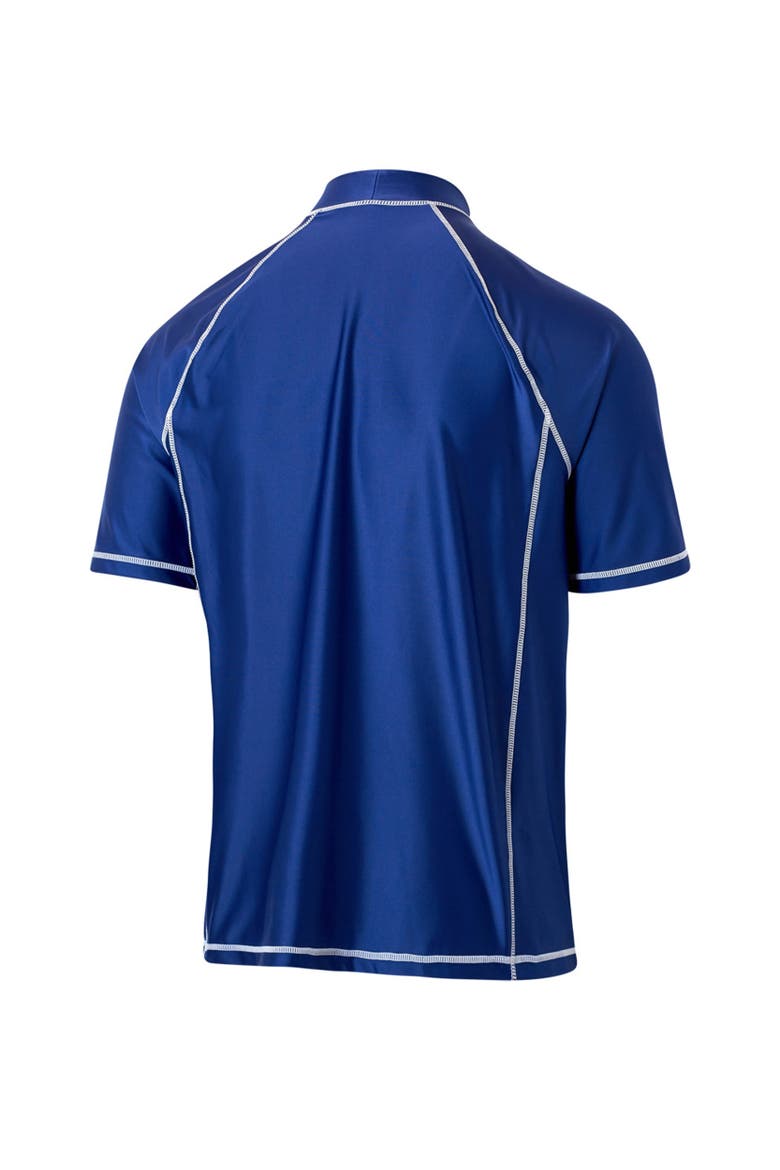 Short Sleeve Active Sun & Swim Shirt, Alternate, color, Dark Navy