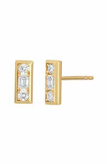 Bony Levy Maya 18K Yellow Gold Diamond Stud Earrings