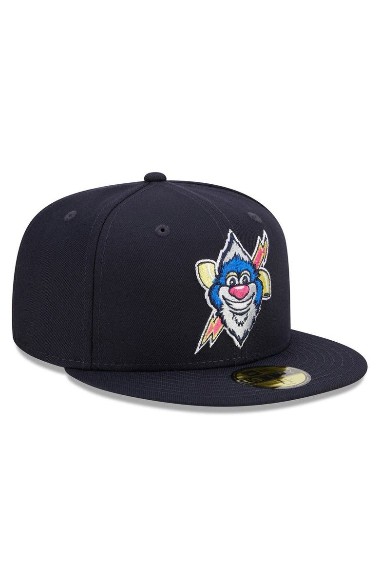 New Era Men's New Era Navy Scranton Wilkes-Barre RailRiders Marvel x Minor League 59FIFTY Fitted Hat, Alternate, color, 