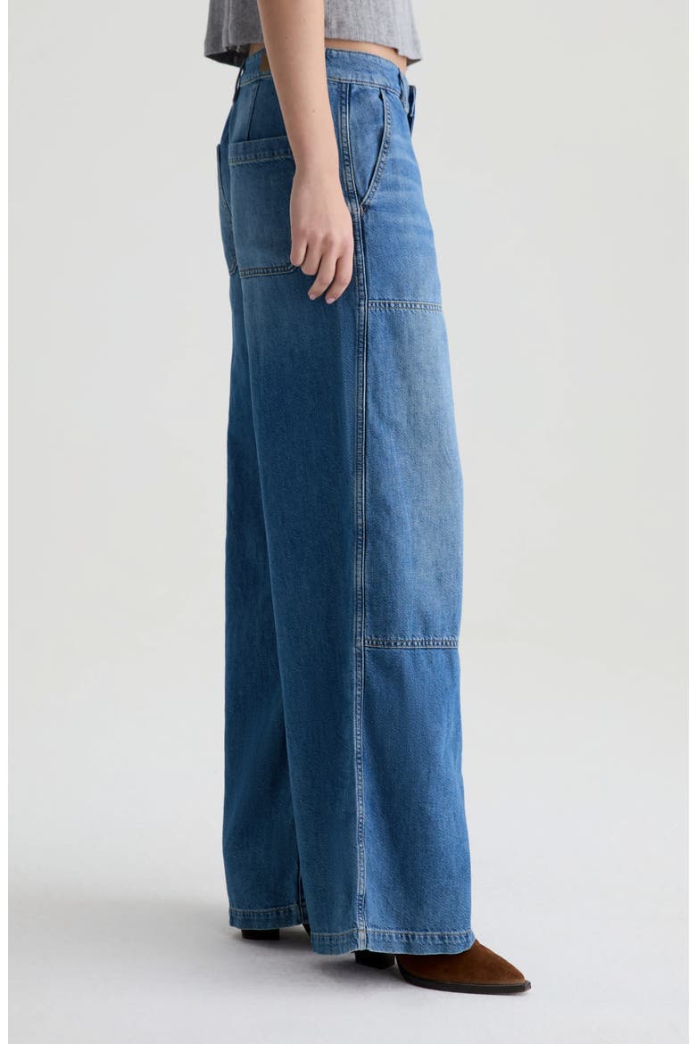 Stella High Waist Wide Leg Jeans, Alternate, color, GALAXY