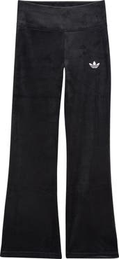 adidas Kids' Rib Velour Flared Pants