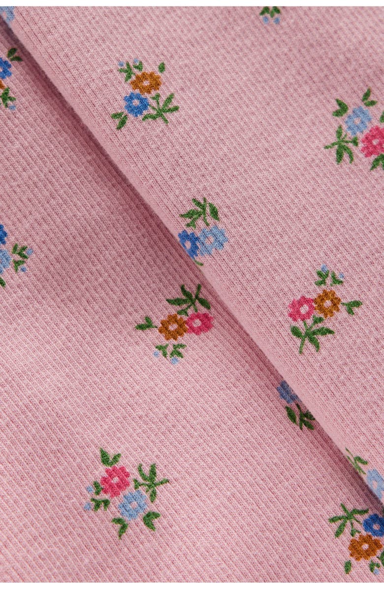 Mini Boden Kids' Floral Flare Leggings, Alternate, color, Vintage Pink Spaced Ditsy