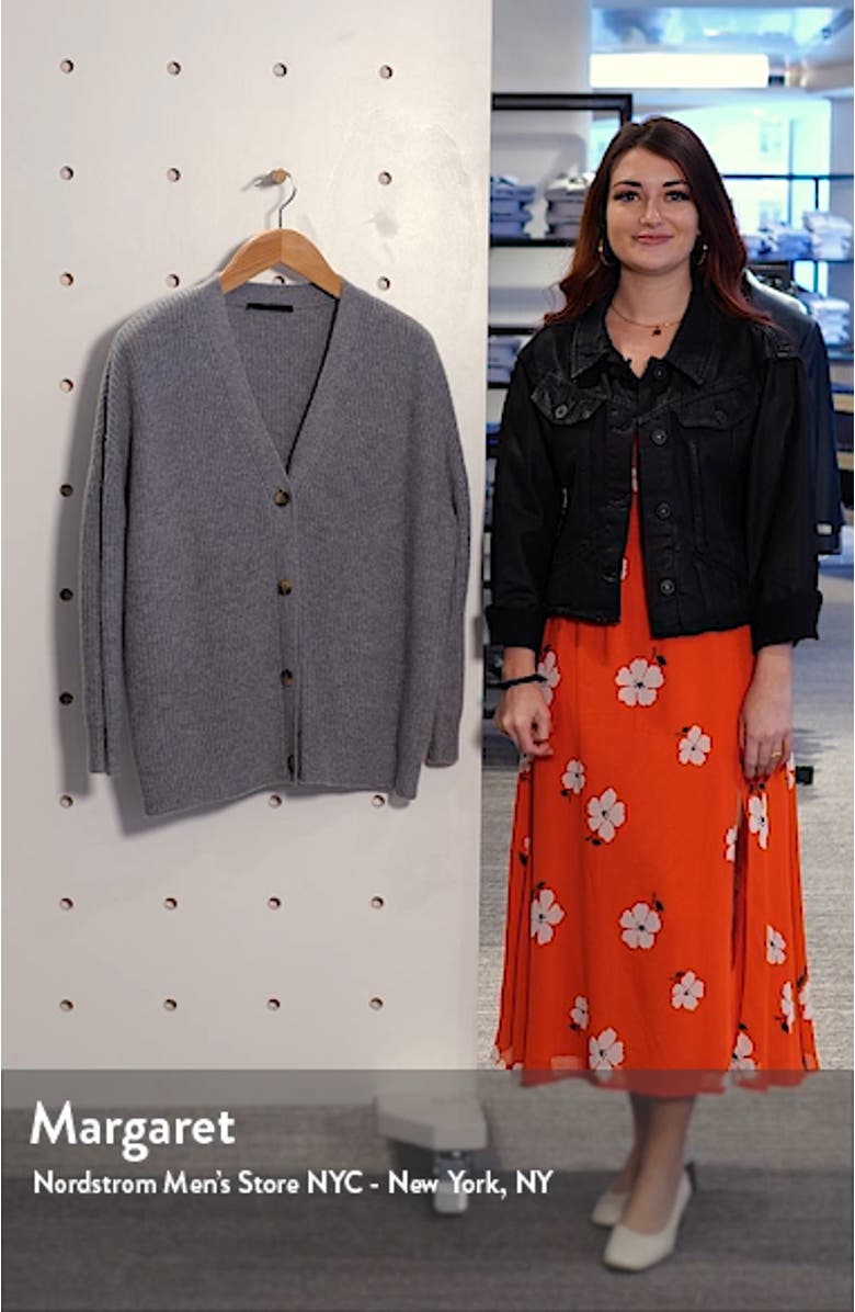 Cashmere Cocoon Cardigan, sales video thumbnail