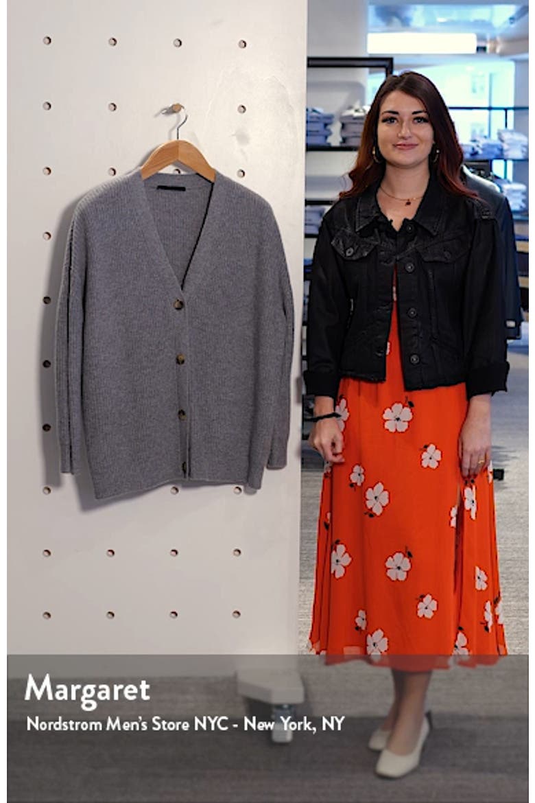 Cashmere Cocoon Cardigan video
