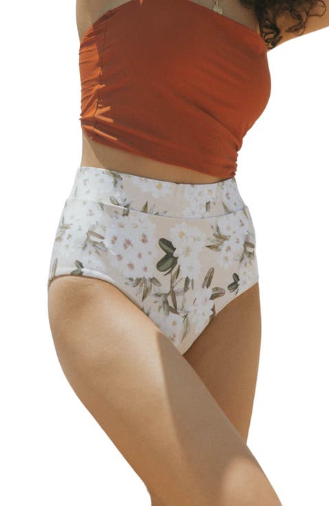Jasmine High Waisted Bikini Bottoms