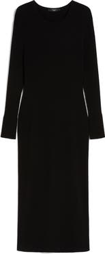 Weekend Max Mara Tuono Rib Long Sleeve Sweater Dress