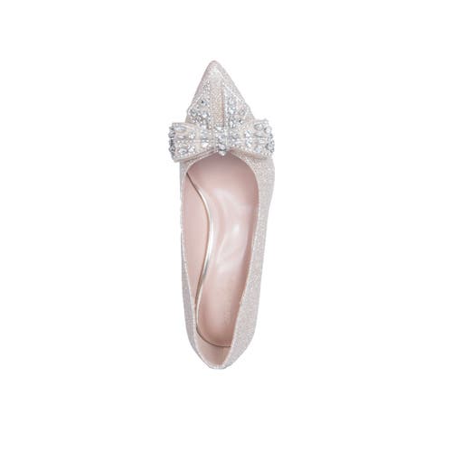 Lauren Lorraine Sherry Pump In Pink