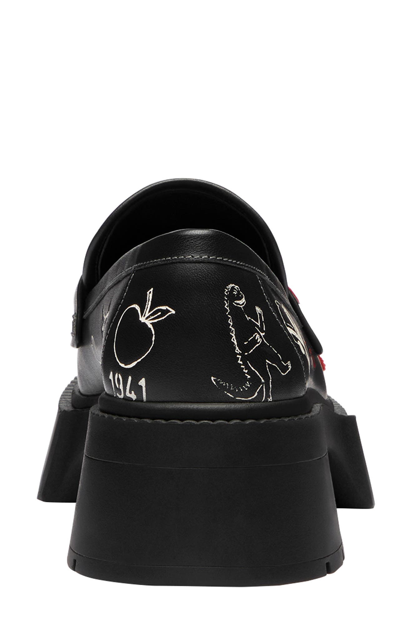 COACH Leah Platform Loafer, Alternate, color, 