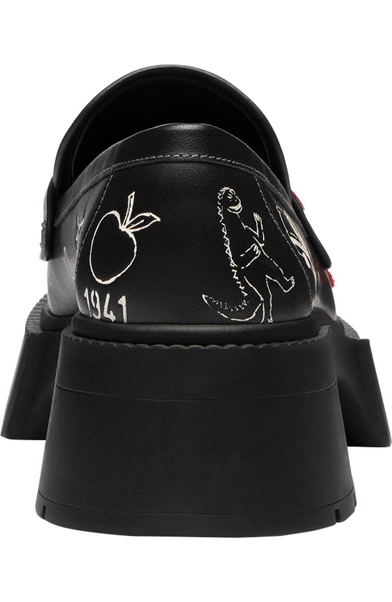 COACH Leah Platform Loafer, Alternate, color,