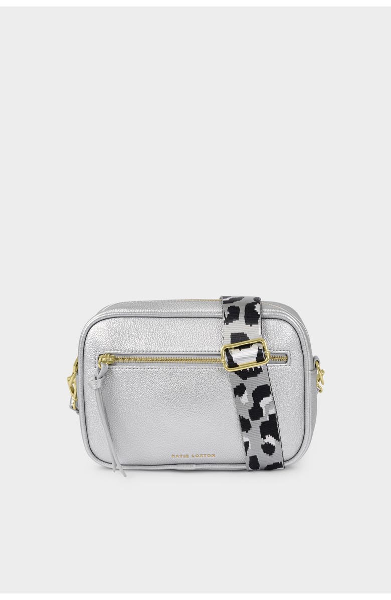 Katie Loxton Hallie Crossbody Bag in Silver, Alternate, color, Silver