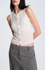 Kenneth Cole Rib Knit Vest