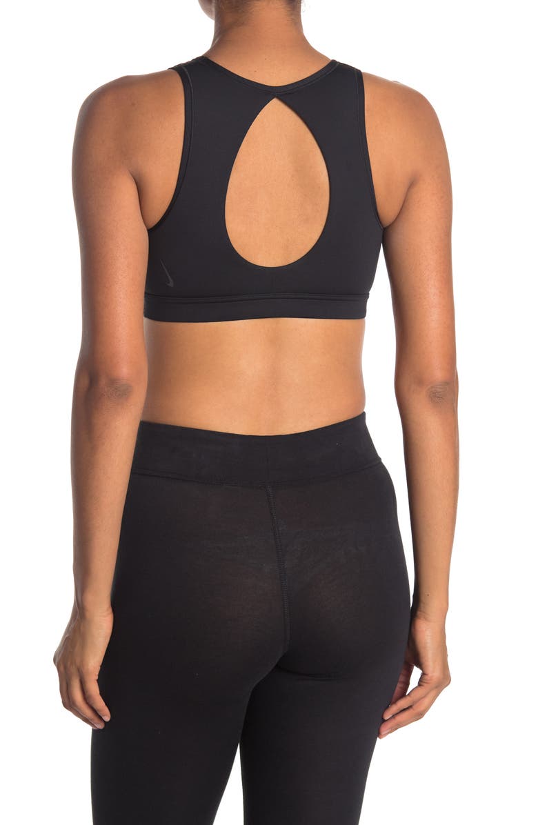 Nike Swoosh Keyhole Yoga Bralette, Alternate, color,