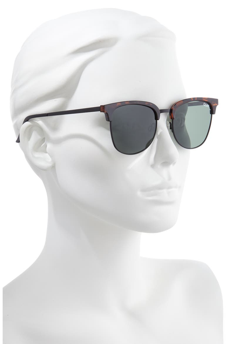 Australia x ARod 55mm Evasive Polarized Sunglasses, Alternate, color, TORTOISE/ GREEN
