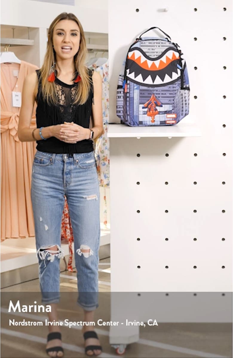 Spiderman Upside Down Backpack, sales video thumbnail