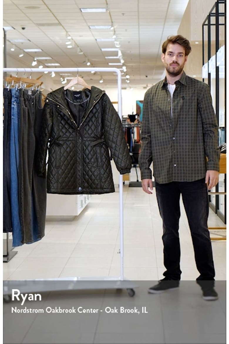 water resistant diamond quilted jacket video