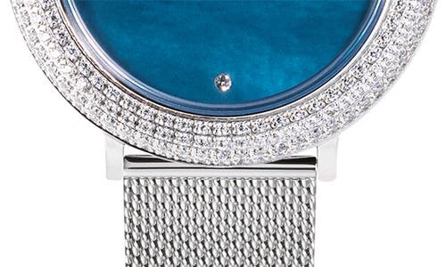 Daniel Wellington Crystalline Bezel 32mm In Silver