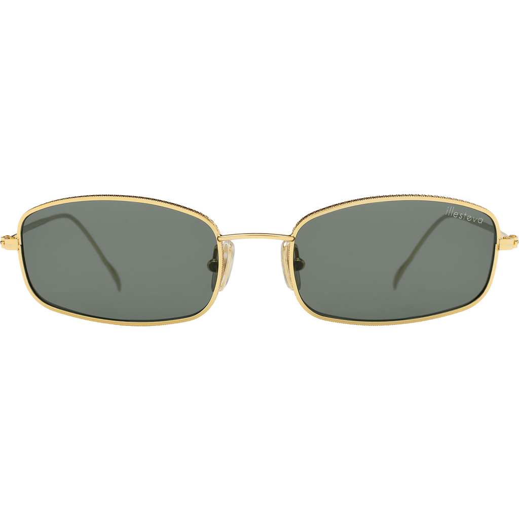 Illesteva Flushing Sunglasses In Rose Gold/brown