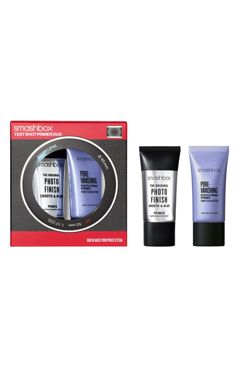 Smashbox Test Shot Primer Set (Limited Edition) $34 Value, Main, color, 