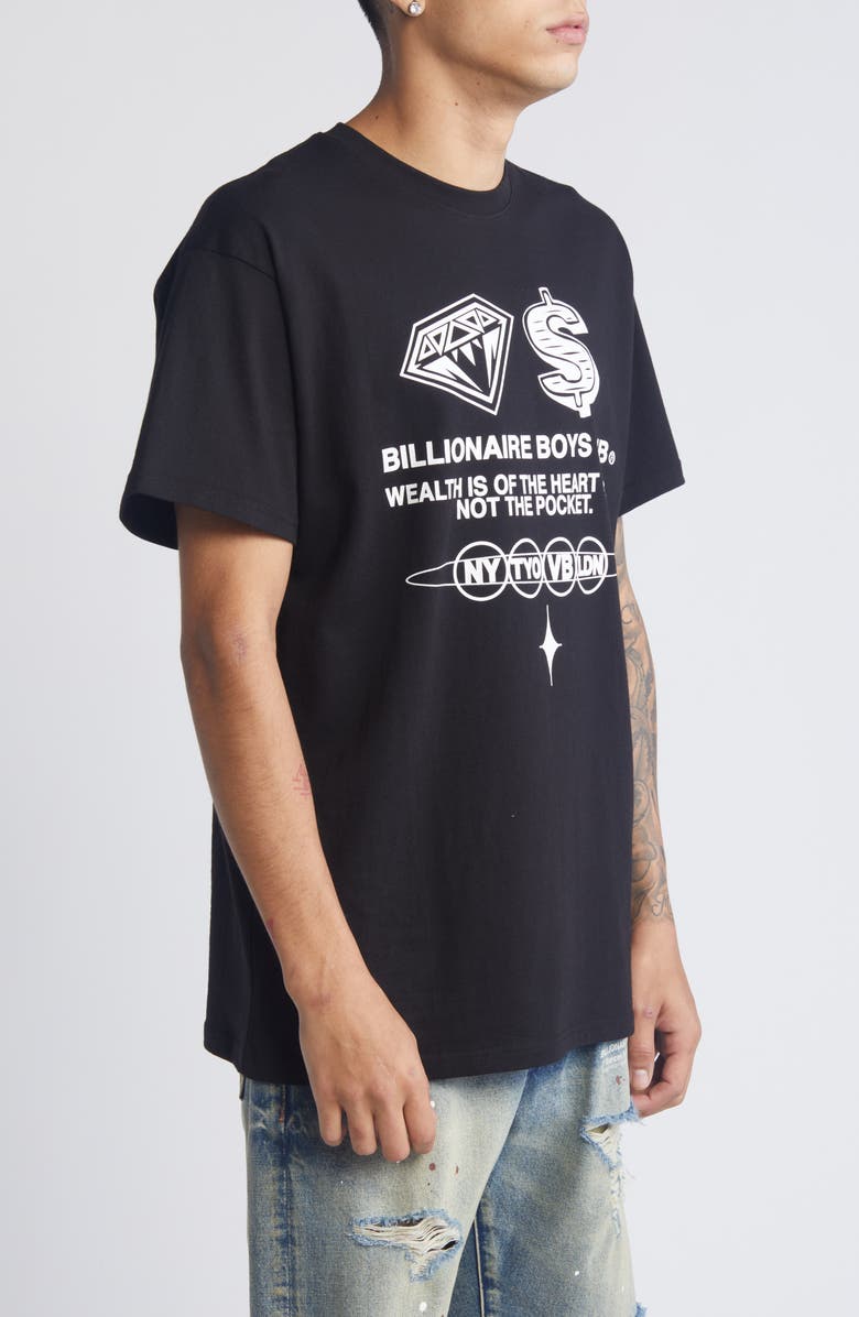 Billionaire Boys Club Wealth Cotton Graphic T-Shirt, Alternate, color, 