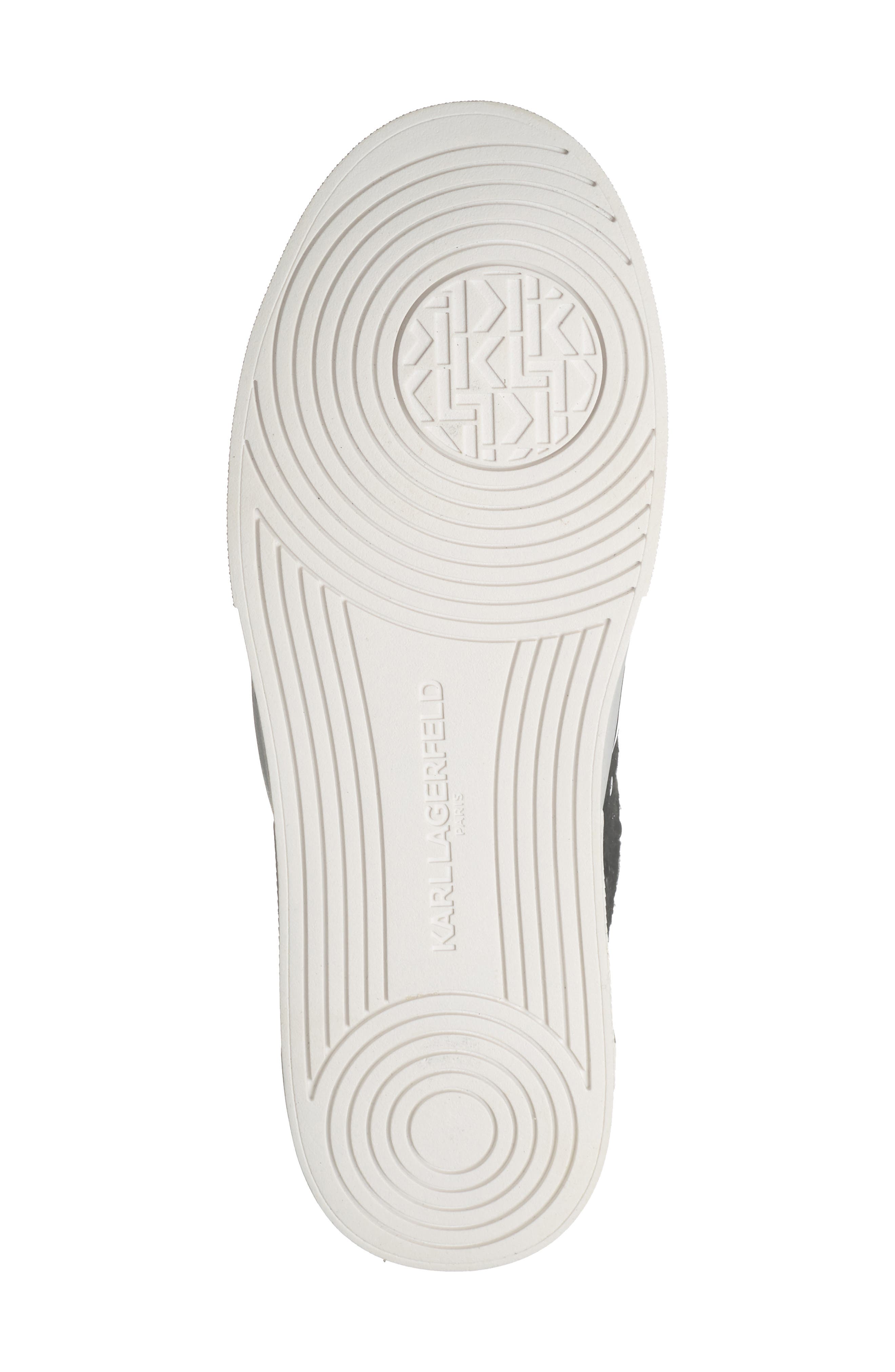 KARL LAGERFELD PARIS Mablyn Lace-Up Sneaker, Alternate, color, Black