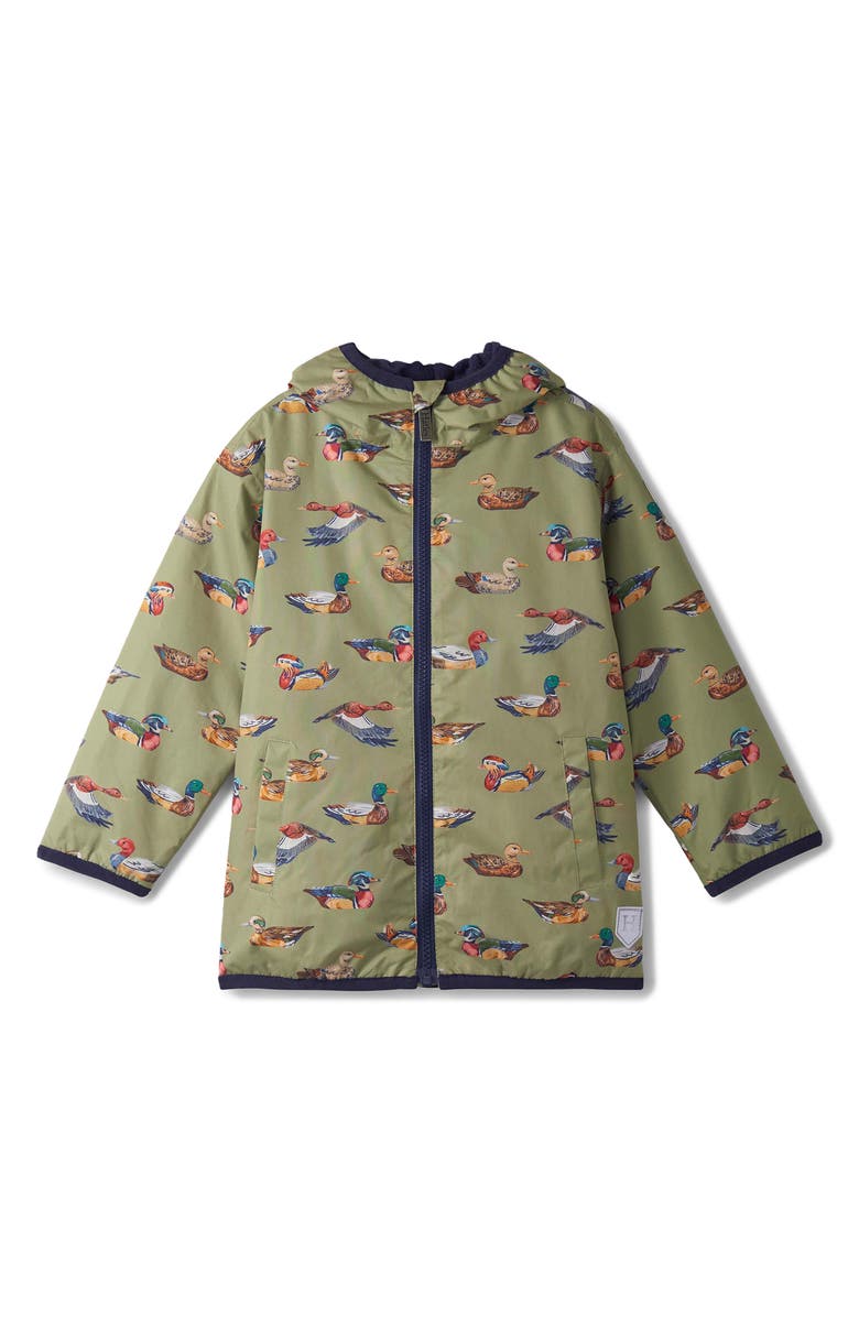Hatley Decoy Ducks Field Jacket, Main, color, Green