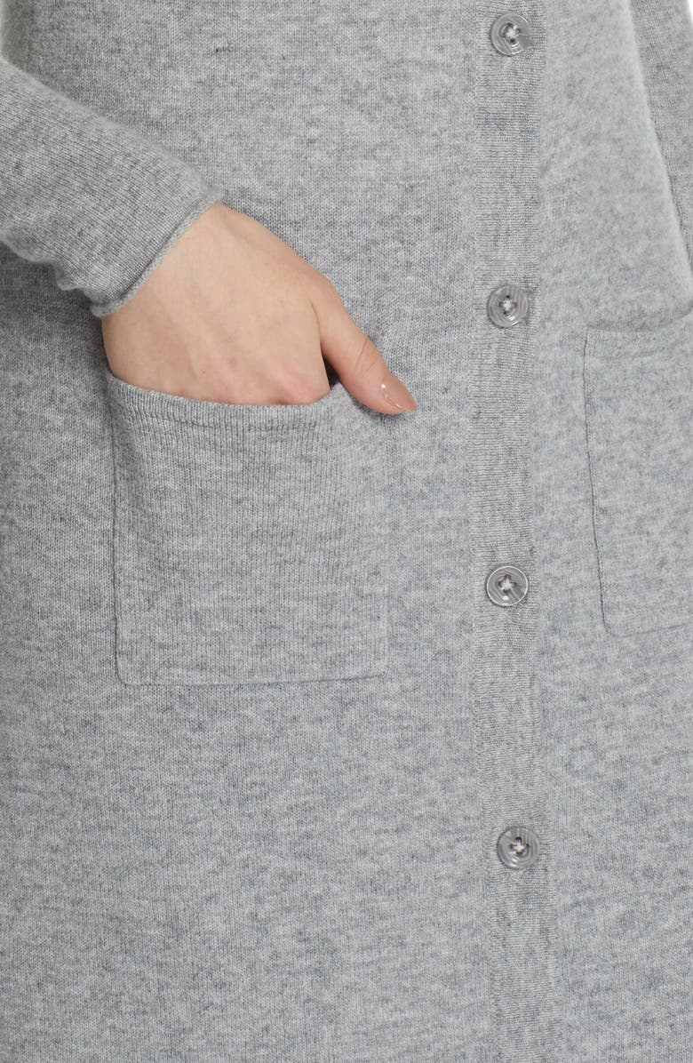 autumn cashmere Long Cashmere Cardigan, Alternate, color, 