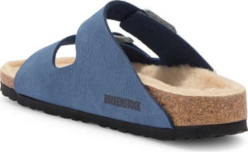 Arizona Genuine Shearling Lined Slide Sandal - Discontinued