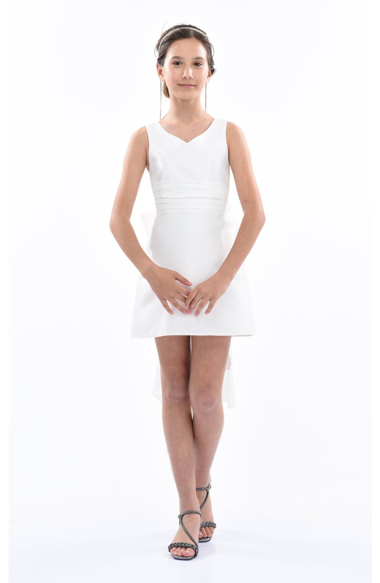 Tulleen Isabel Dress, Main, color, White