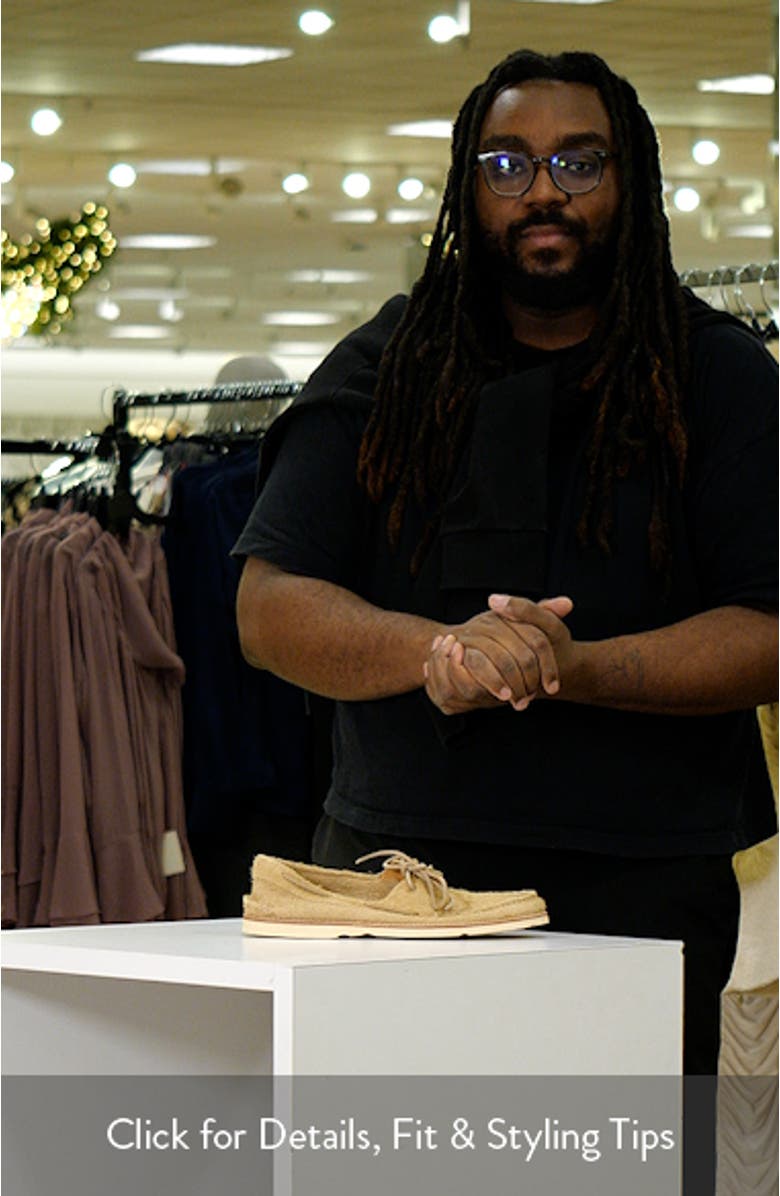 Authentic Original 2-Eye Ripple Boat Shoe, sales video thumbnail