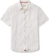 The Normal Brand Freshwater Short Sleeve Button-Up Shirt