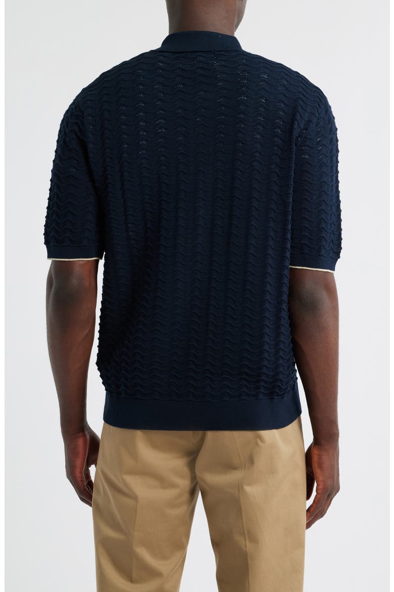 Gustav 6636 Full Zip Top, Alternate, color, NAVY BLUE