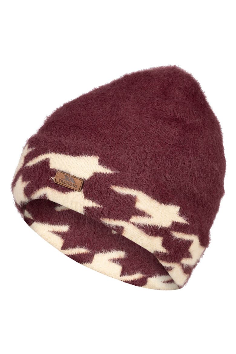 Toffy Reversible Beanie, Main, color, Mulberry