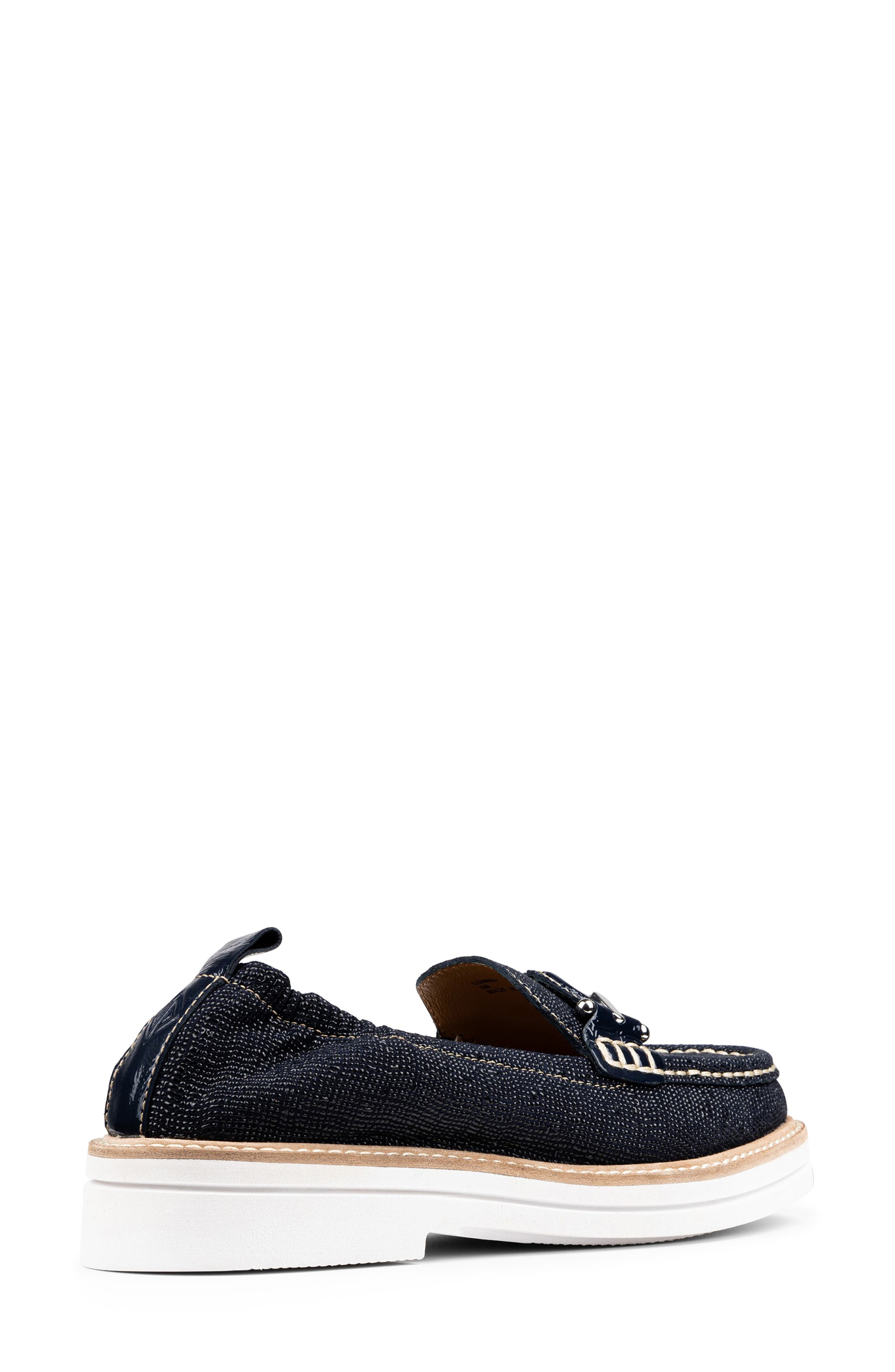 Donald Pliner Lomma Platform Loafer, Alternate, color, Navy