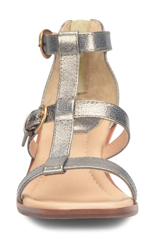 Söfft Gaige Wedge Sandal In Bronze
