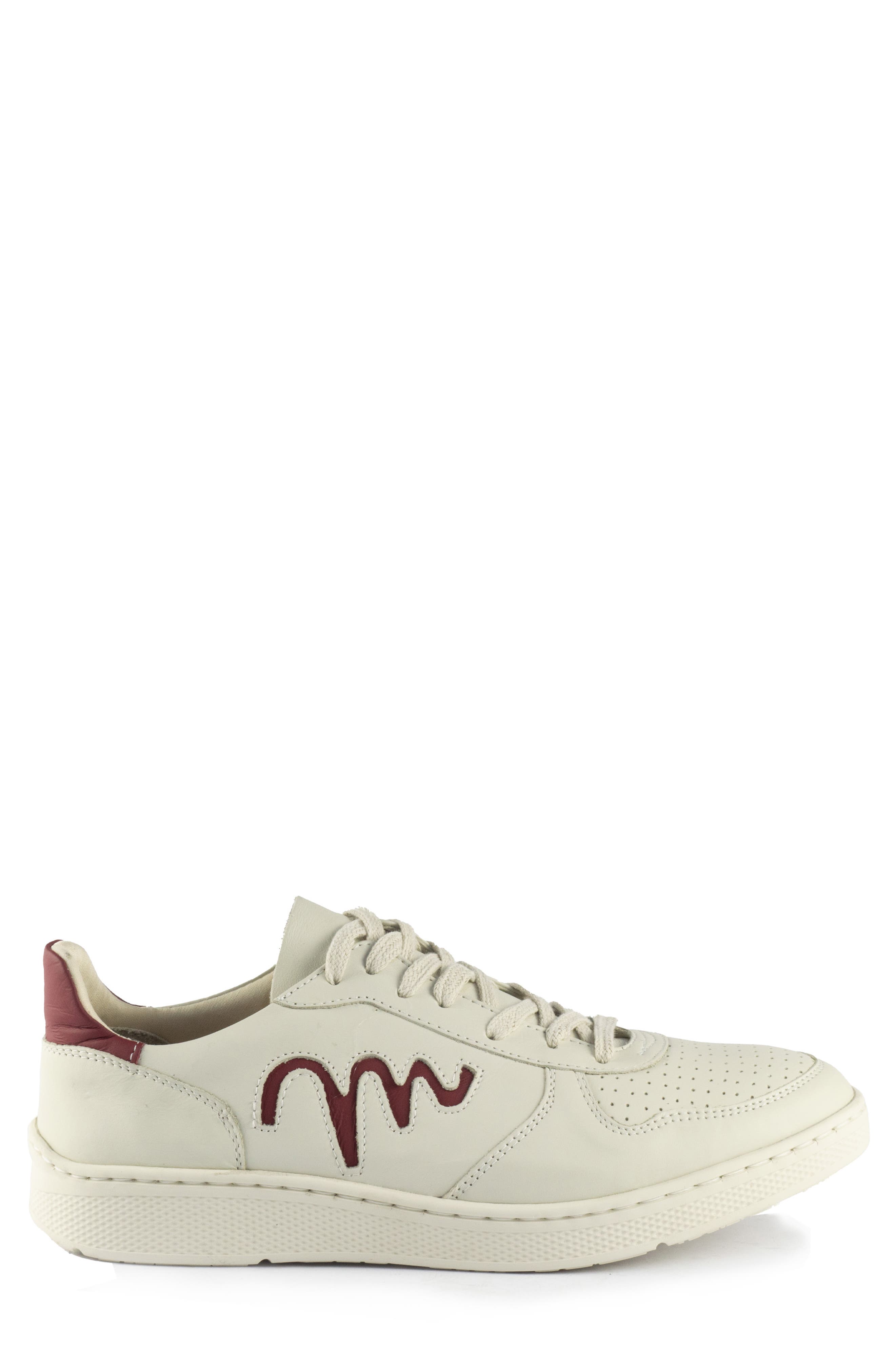 Marlin Sneaker, Alternate, color, WHITE RED