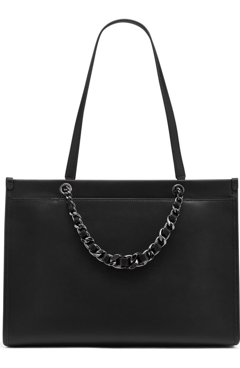 KARL LAGERFELD PARIS Savoie Tote, Alternate, color, Black