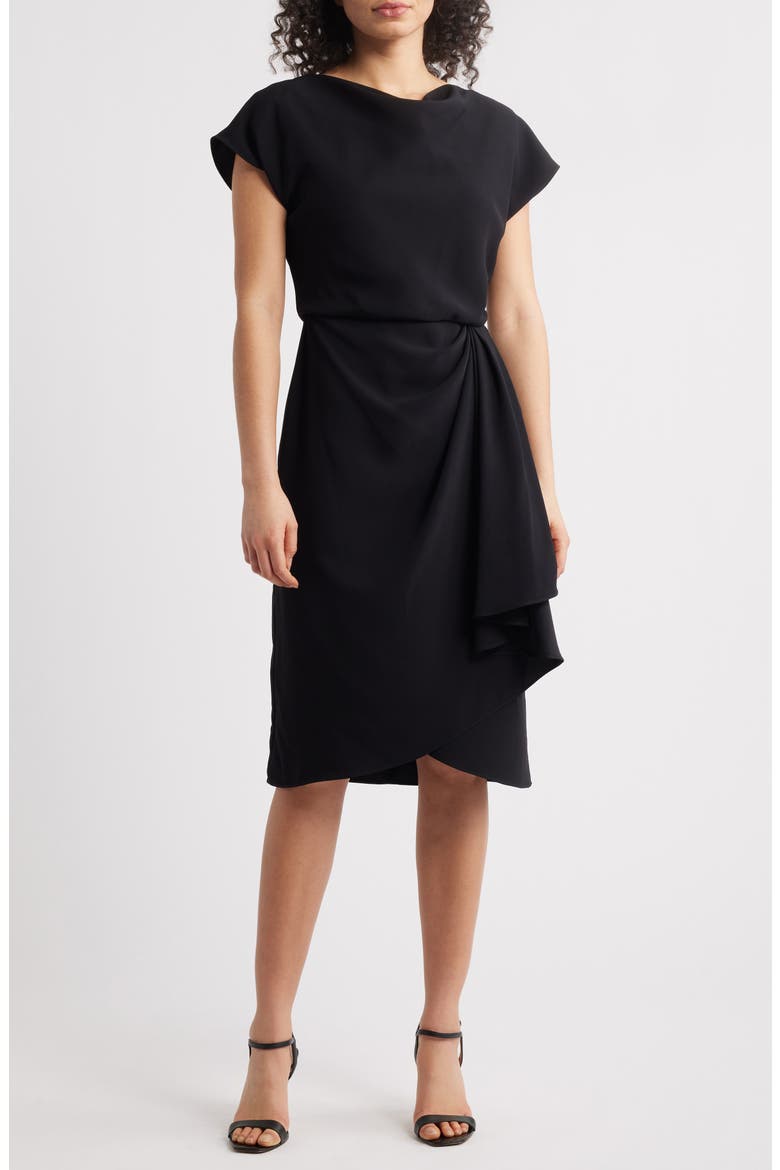 tulip cocktail dress Chelsea Tulip Hem Wrap Dress Medium