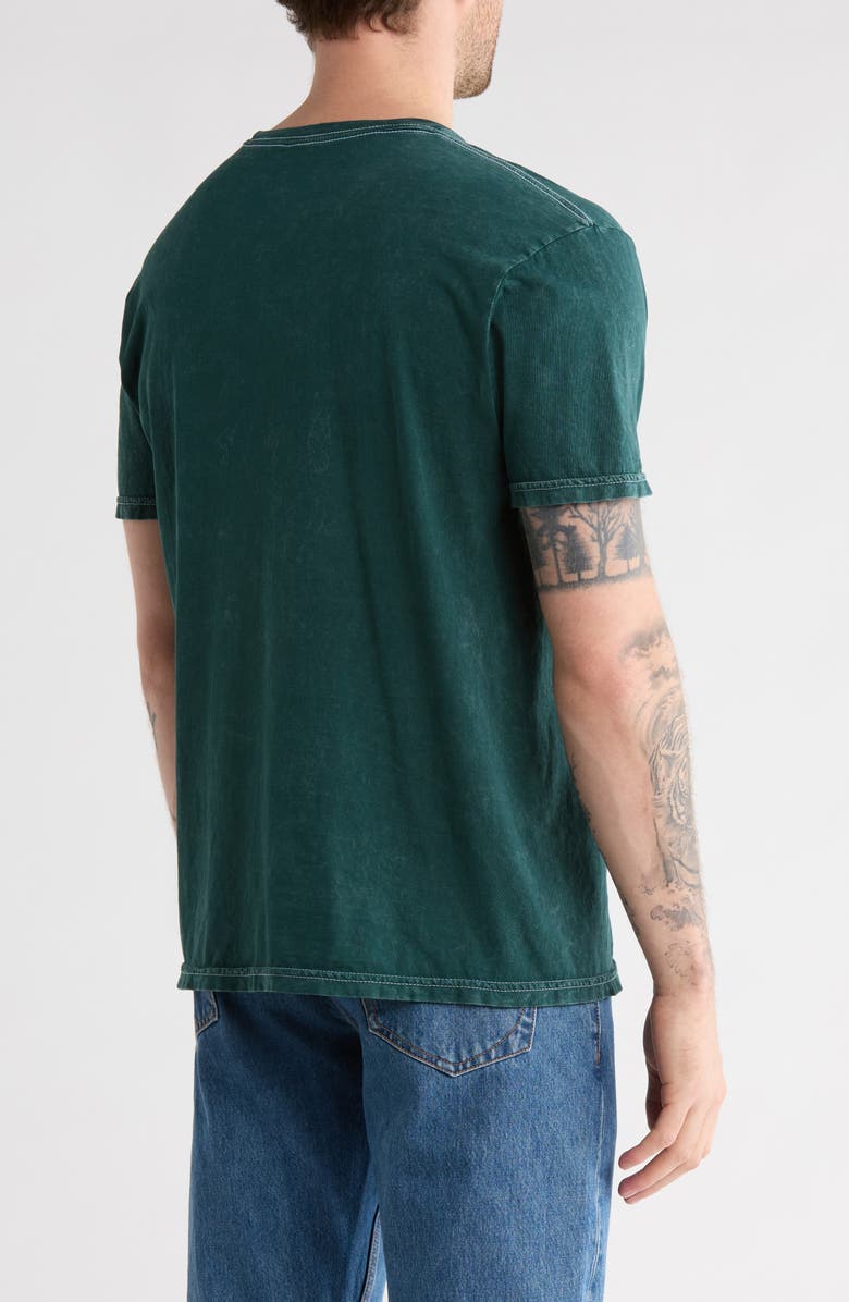 Goodie Two Sleeves Georgia Peaches Short Sleeve T-Shirt, Alternate, color, Forest Green