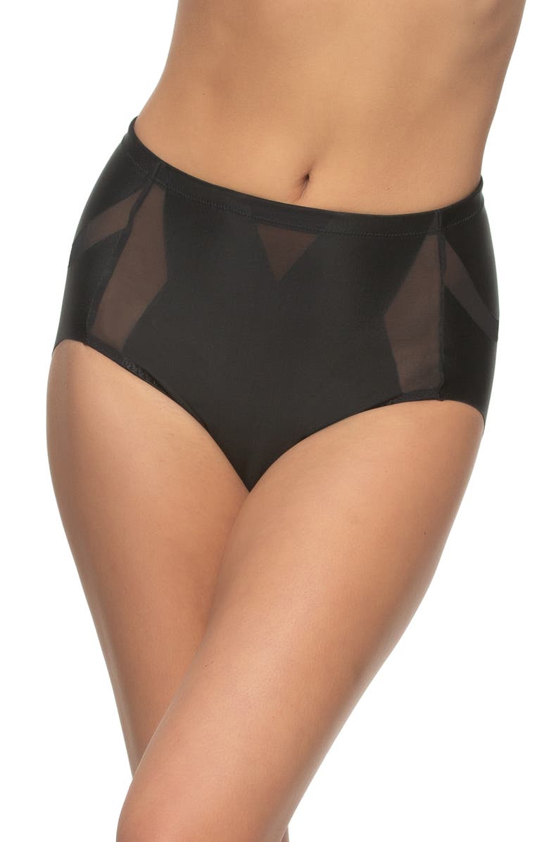 Felina Uplifted Shaper Briefs, Main, color, Black