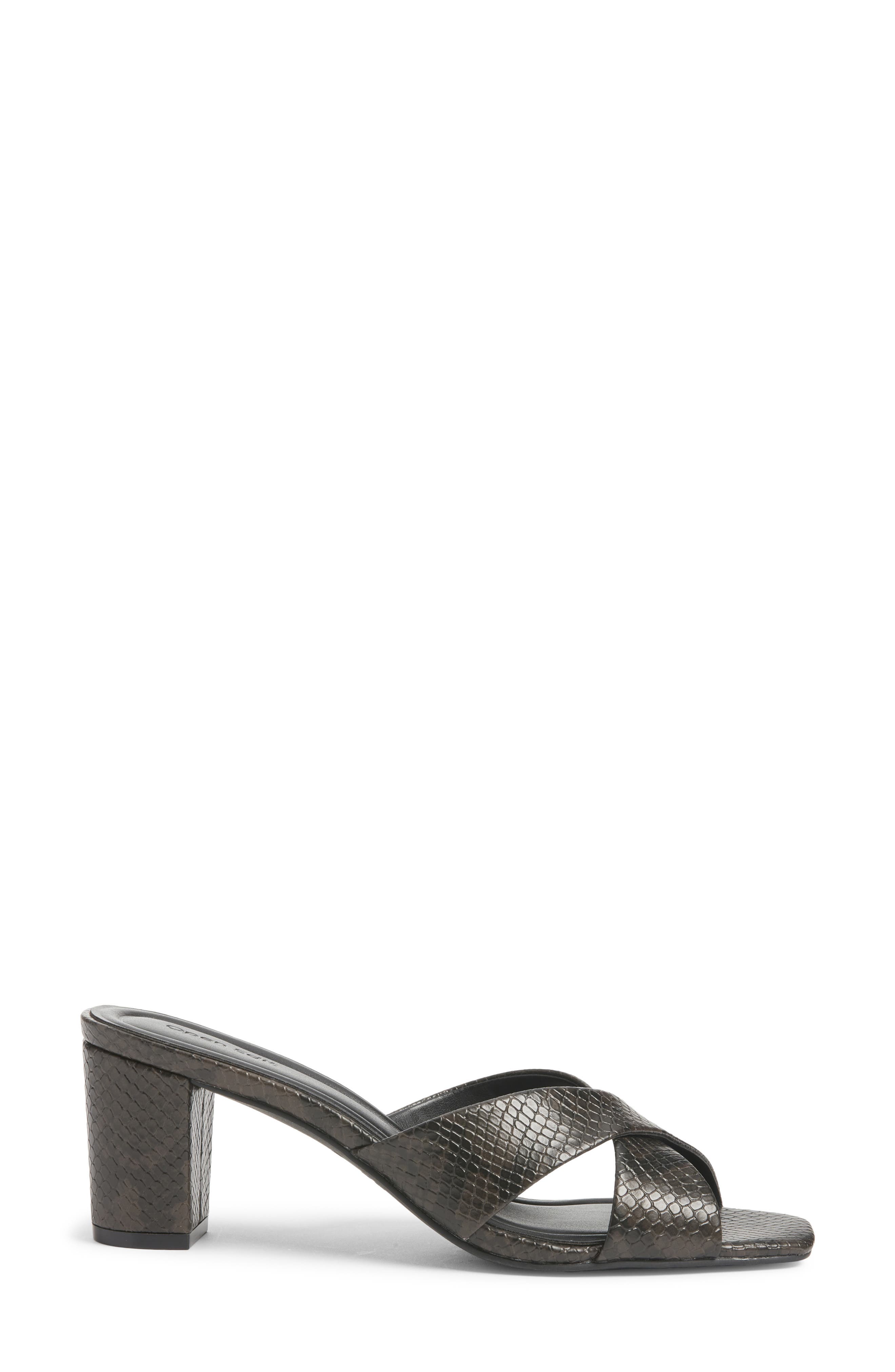 Grady Slide Sandal, Alternate, color, BROWN ESPRESSO SNAKE