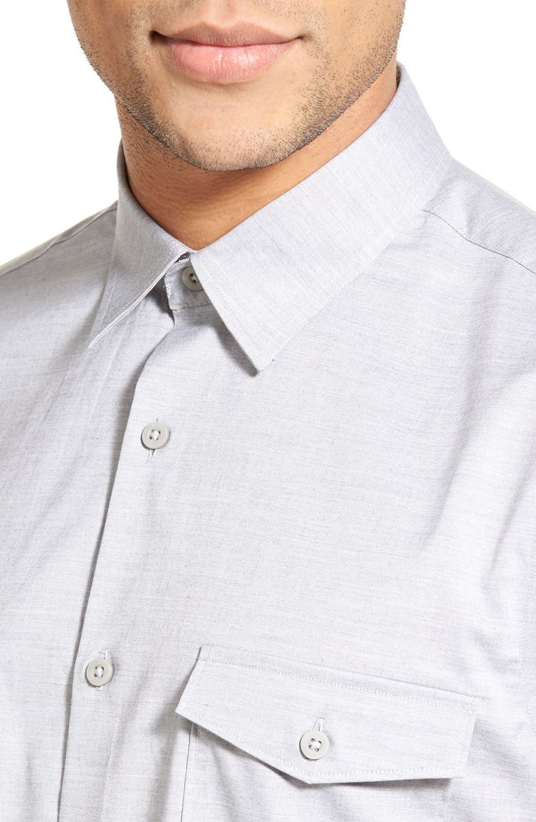 Calibrate Trim Fit Sport Shirt, Alternate, color, 