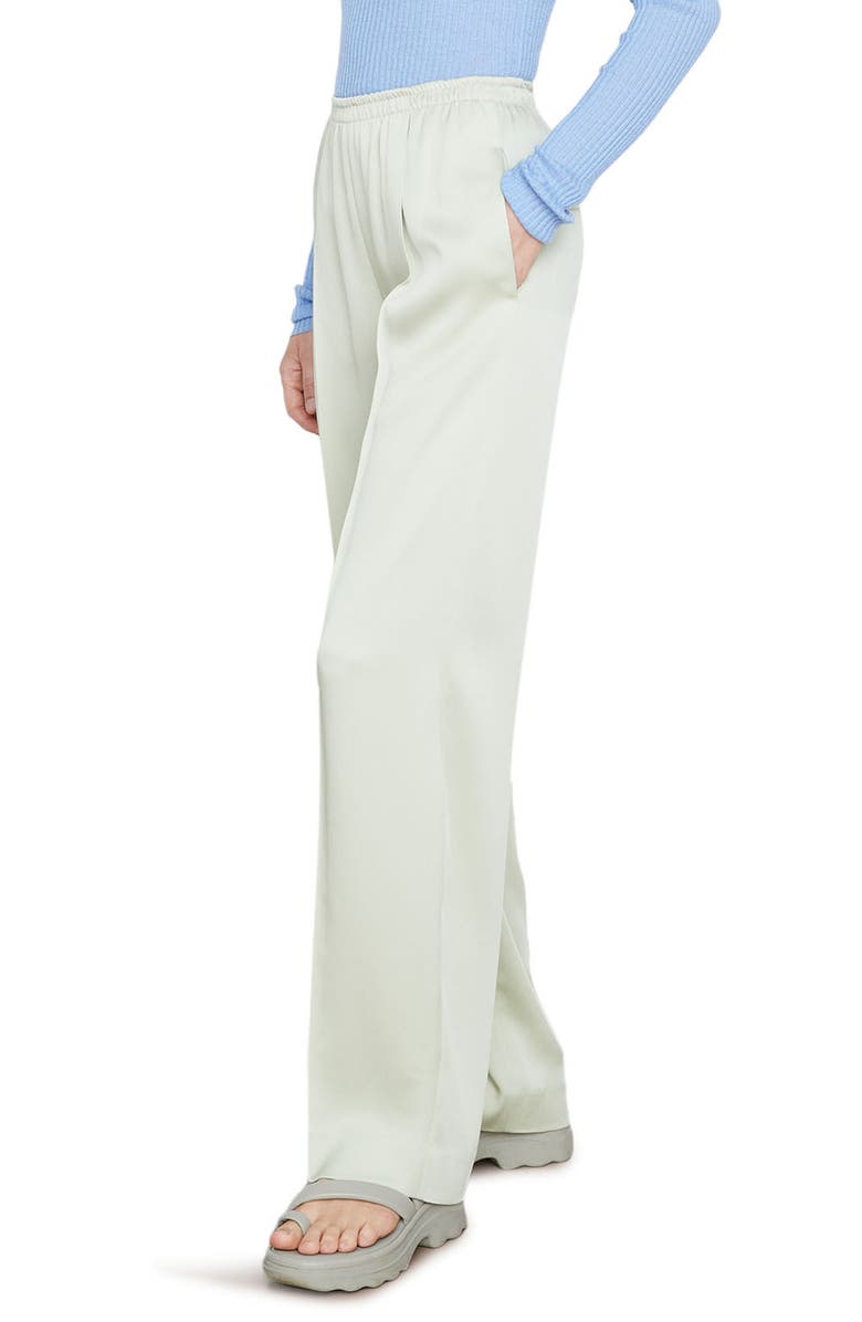 Vince Pull-On Satin Pants, Alternate, color, 