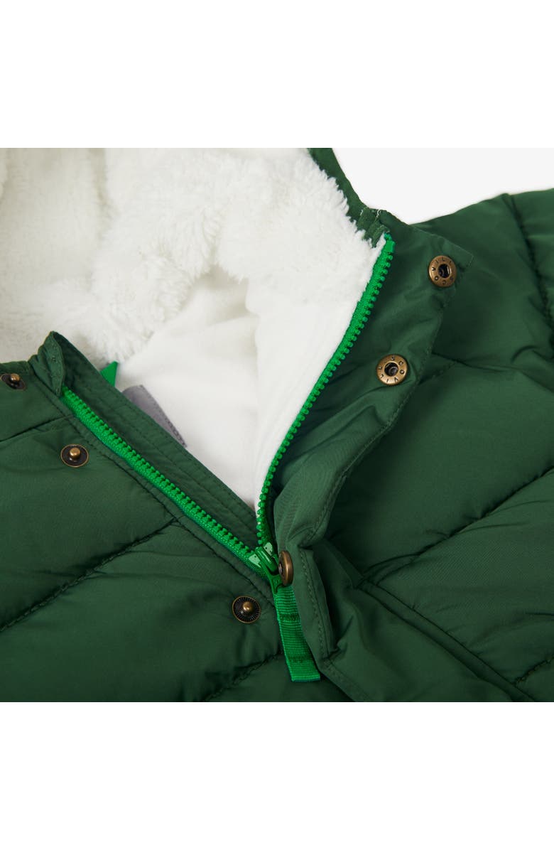 Primary Baby Parka Puffer Suit, Alternate, color, Evergreen