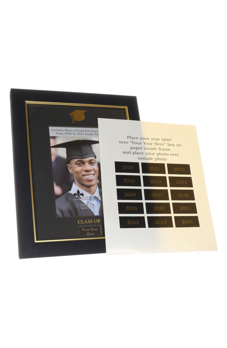 Lawrence Frames Customized Year Graduation 4x6 Frame, Alternate, color,