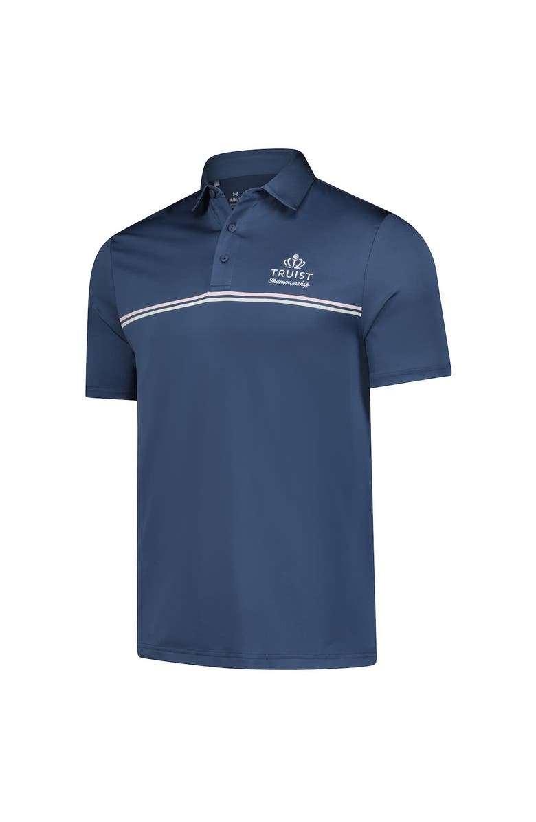 Under Armour Men's Under Armour  Blue Truist Championship Performance Drive Chest Stripe Polo, Alternate, color, Blue
