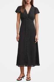 Ever New Ardelia Flutter Sleeve Midi Dress