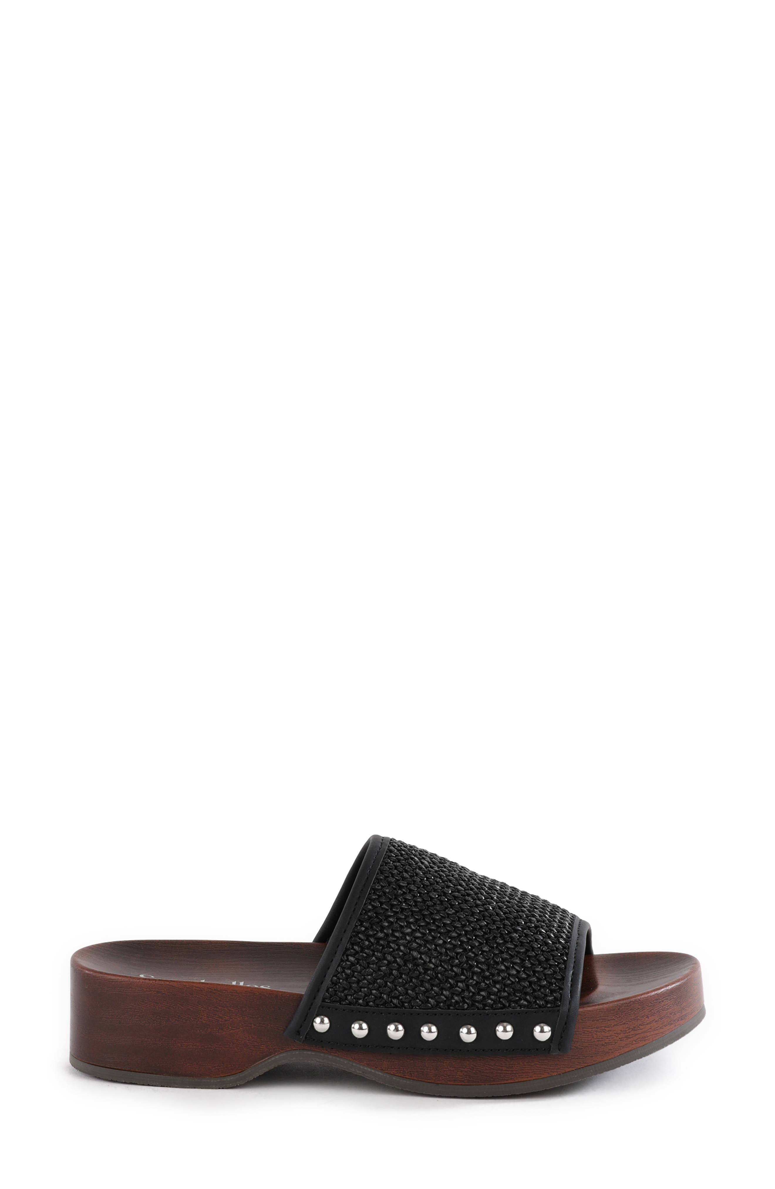 Seychelles Fantasy Raffia Platform Sandal, Alternate, color, 