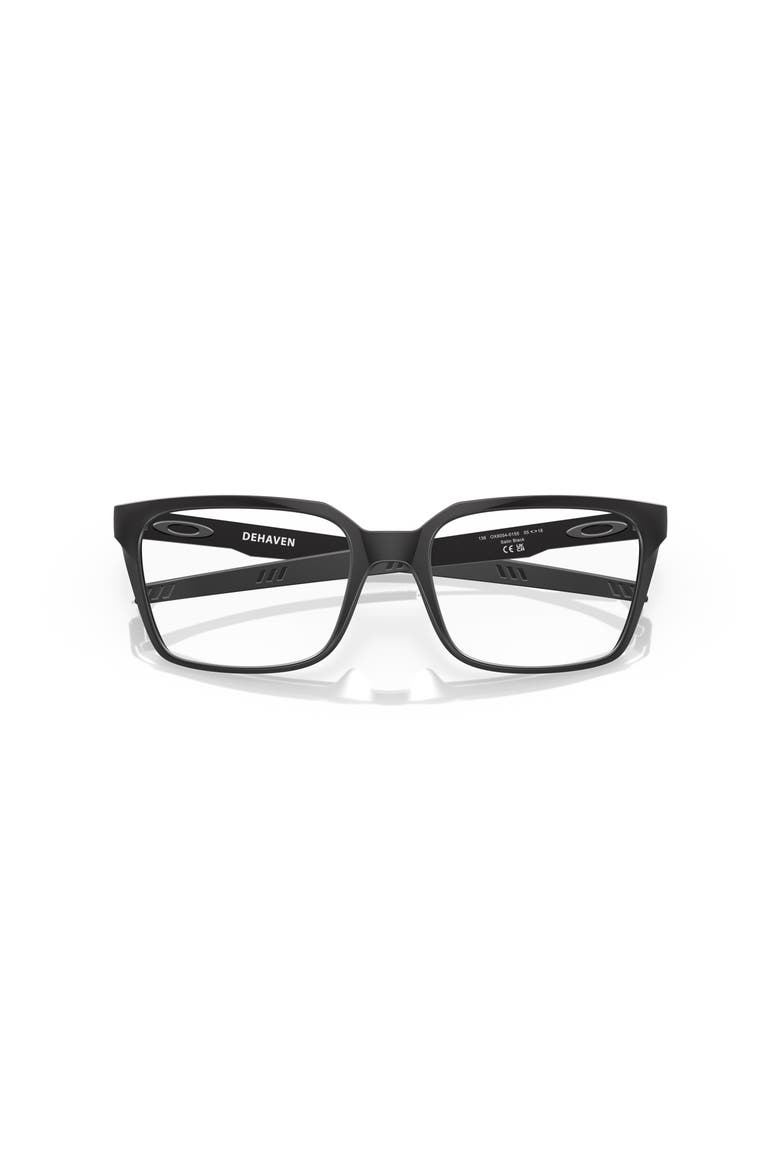 55mm Rectangle optical glasses, Alternate, color, Black