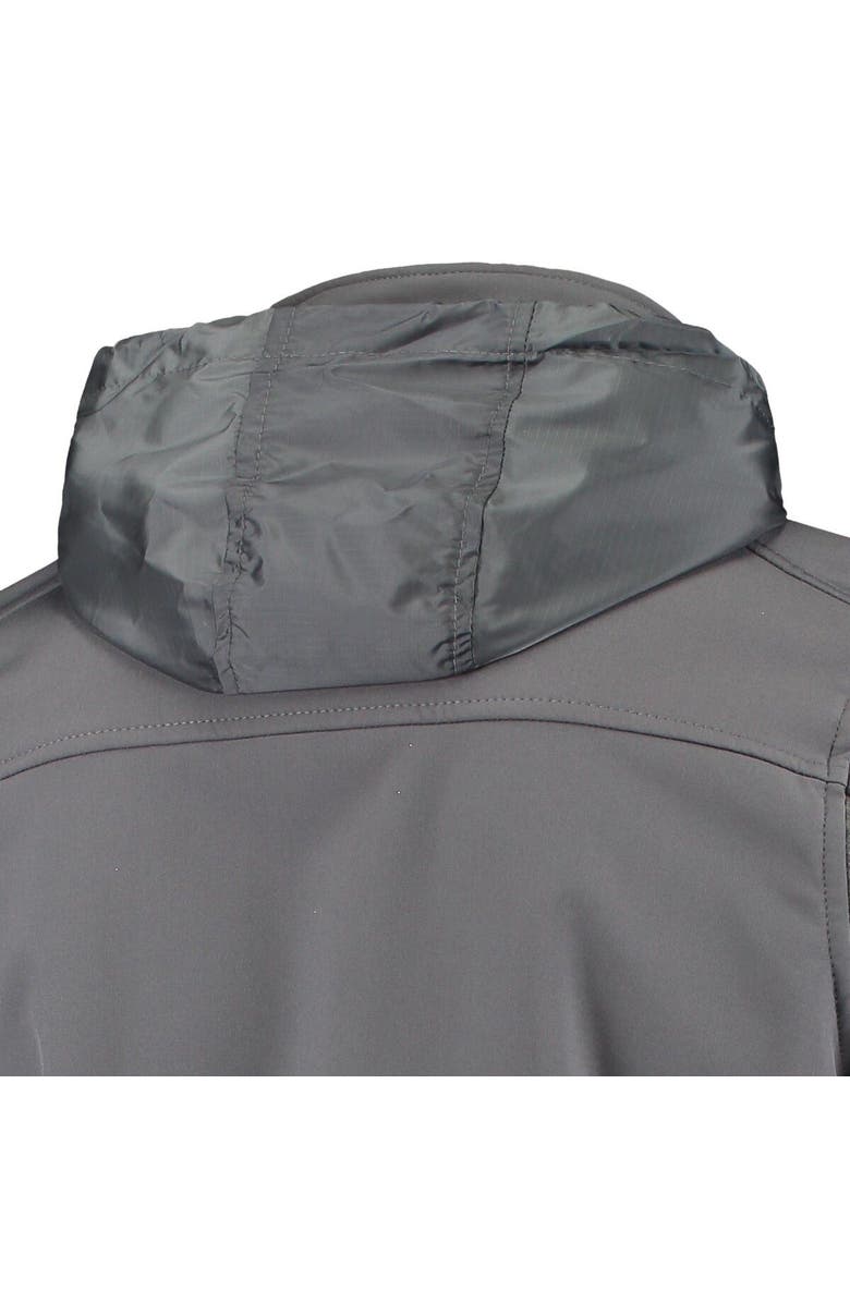 DUNBROOKE Men's Dunbrooke Graphite Indianapolis Colts Circle Zephyr Softshell Full-Zip Jacket, Alternate, color, Graphite